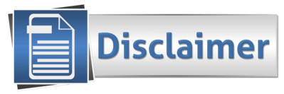 DISCLAIMER