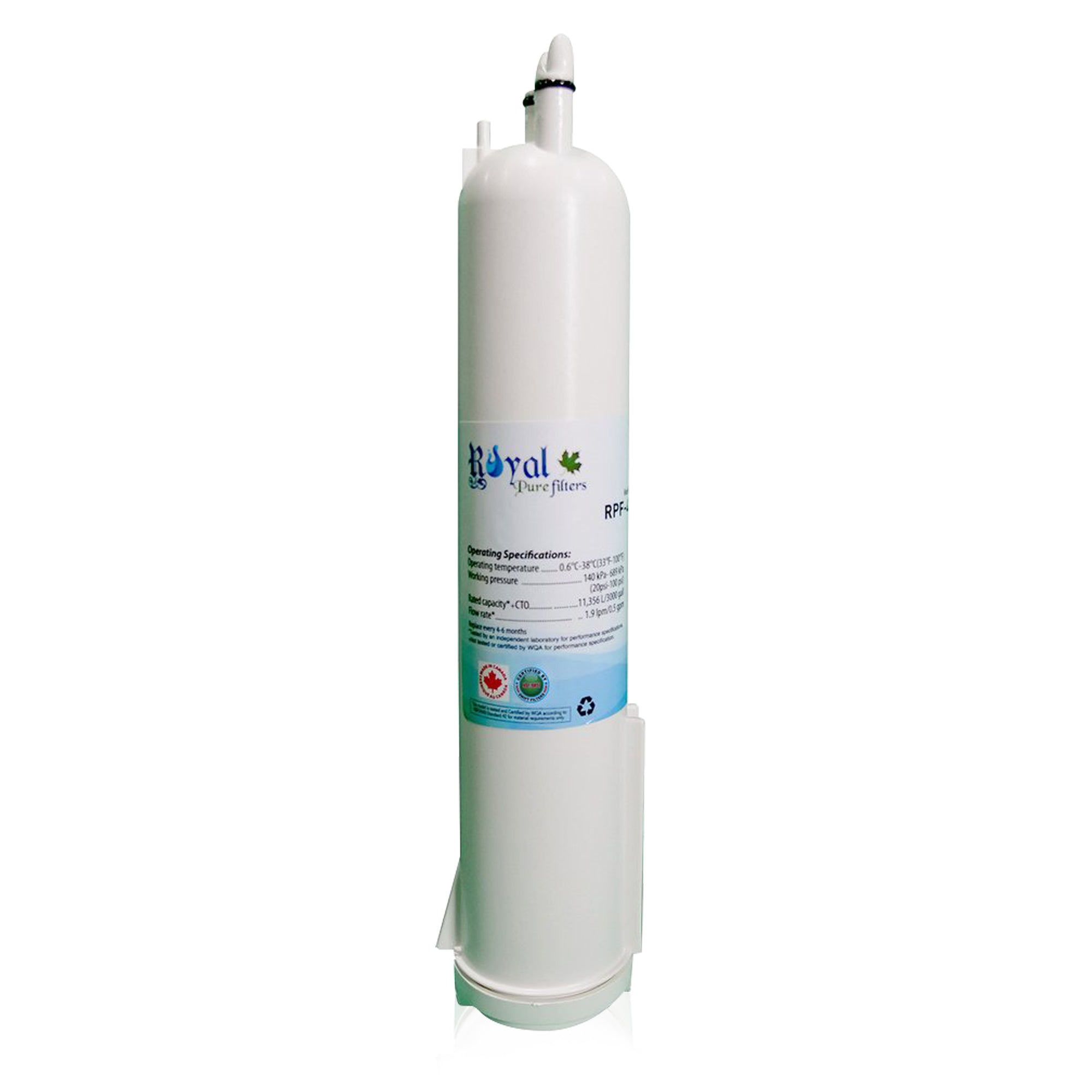 Royal Pure Filter RPF-4396841 CTO Removal Refrigerator Water Filter