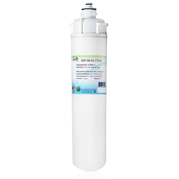 SGF-96-24 CTO-S Compatible Food Service Filter for Everpure EV9606-51