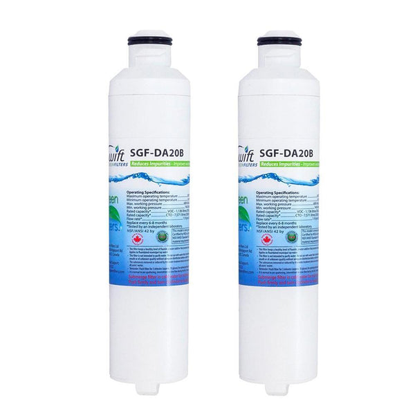 Swift Green Filter SGF-DA20B VOC Removal Refrigerator Water Filter