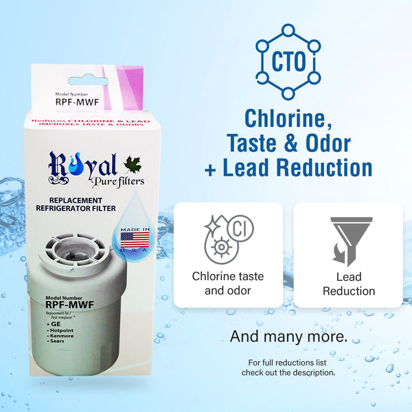 Royal Pure Filter RPF-MWF CTO Removal Refrigerator Water Filter