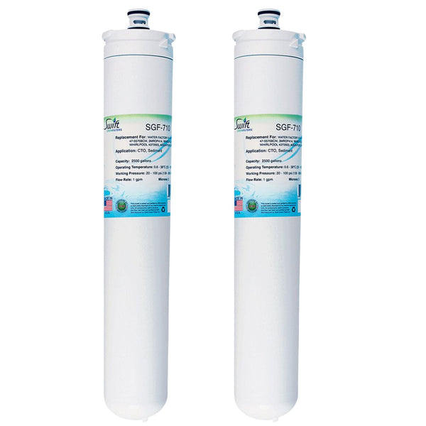 SGF-710 Compatible Under Sink Filter for Water Factory 47-55710G2