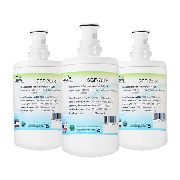 SGF-701R Compatible Under Sink  Water Filter for Insinkerator F-701R