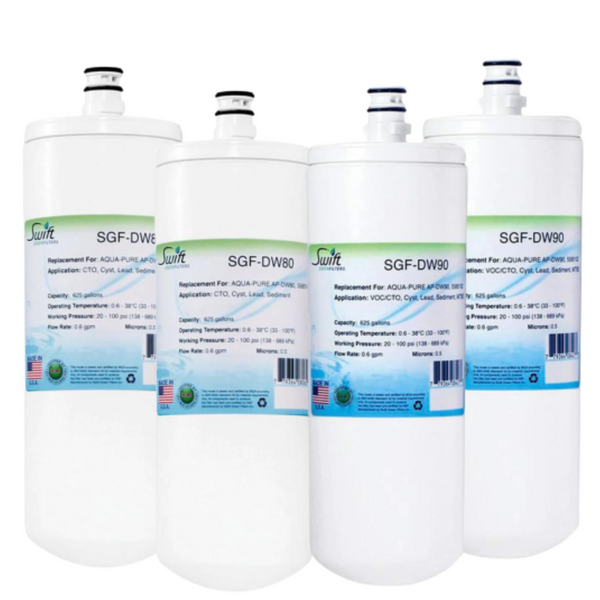 SGF-DW80 & SGF-DW90 (set of 2) Compatible Filter for AQUA-PURE AP-DW80