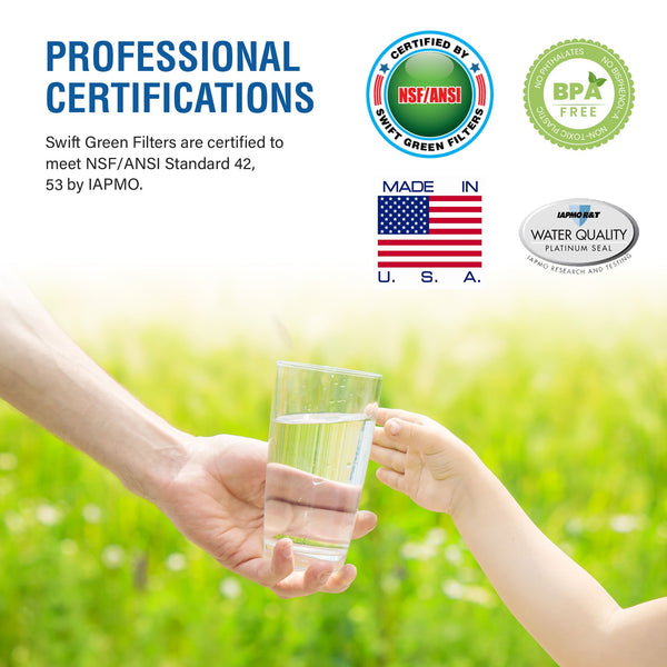 Swift Green Filter SGF-ZS48 VOC Removal Refrigerator Water Filter