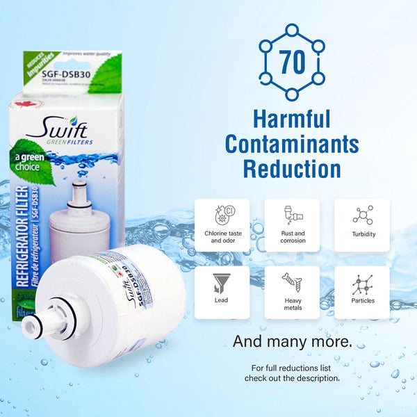 Swift Green Filter SGF-DSB30 VOC Removal Refrigerator Water Filter