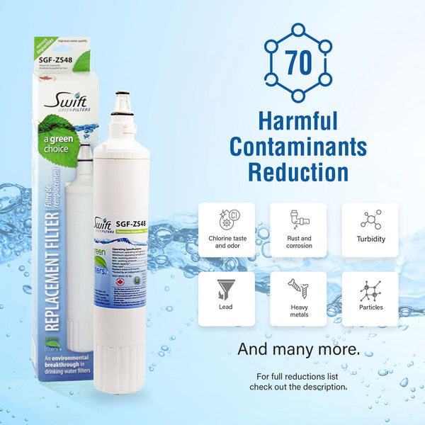 Swift Green Filter SGF-ZS48 VOC Removal Refrigerator Water Filter